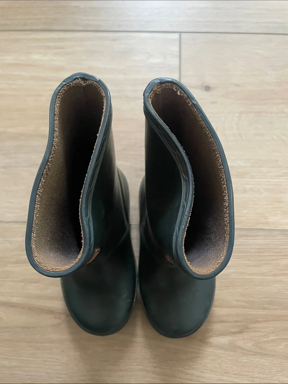 Hunter Baby Black Short Rain Boots, Size 5, Boy or Girl